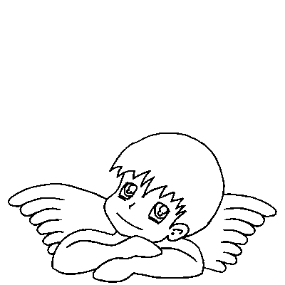 Angel Coloring Pages on Christmas Day   Coloring Angel Rafael Page 4