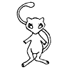 Pokemon "Mew" Coloring Page